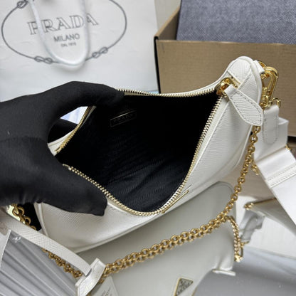Nylon Hobo Bag