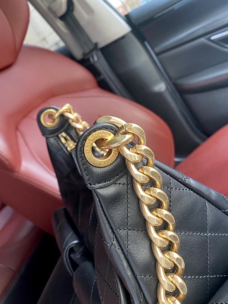 Lambskin Hobo Bag