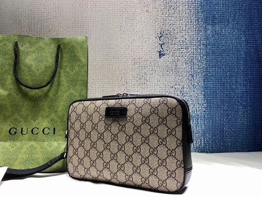Modern Refined Calfskin Crossbody Bag