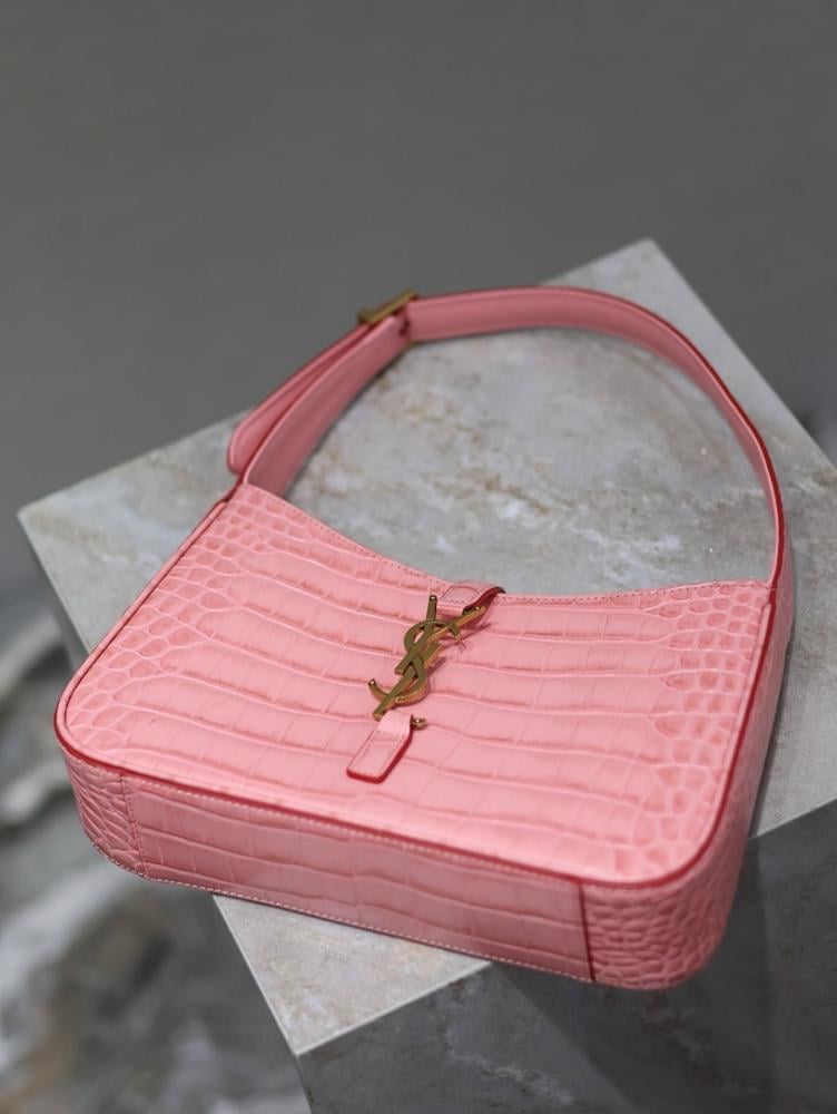 Luxury Pink Leather Shoulder Bag – Special Edition