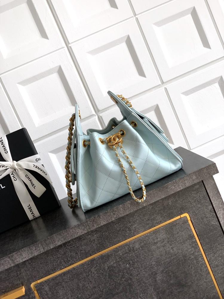 Elegant Gold Leather Hobo Bag
