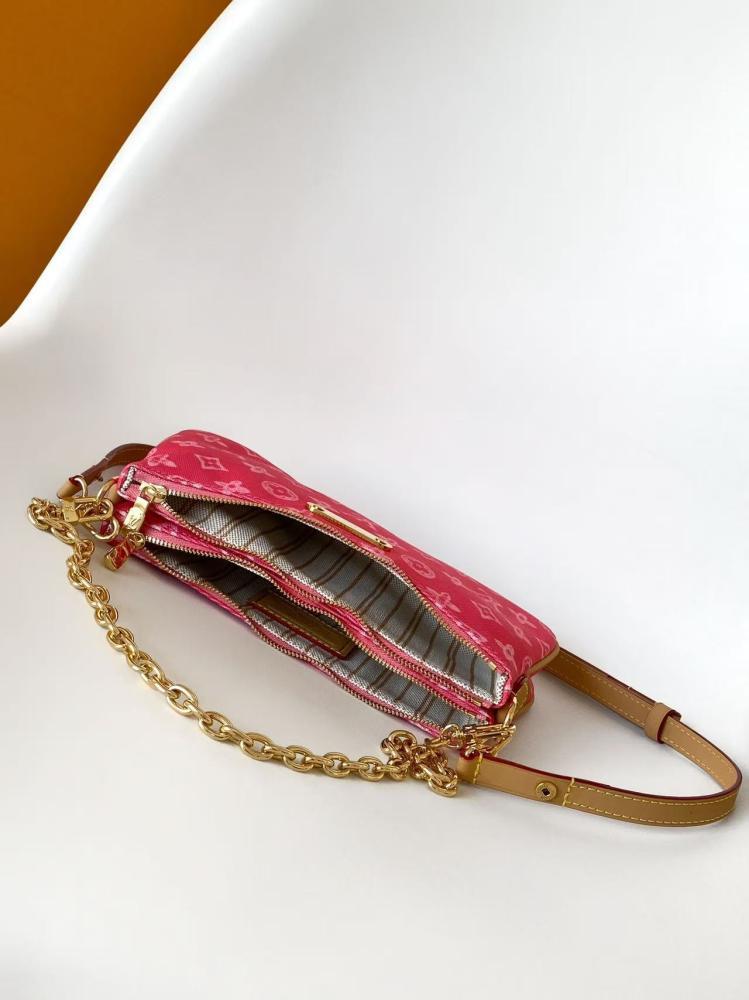 Gold Top Handle Bag