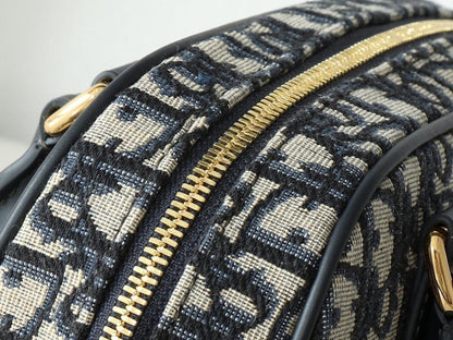 Stylish Refined Printed Leather Top Handle Bag