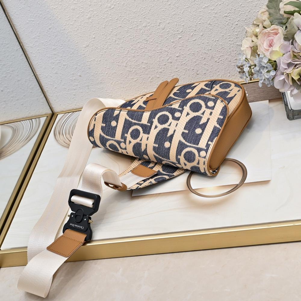 Modern Refined Monogram Calfskin Crossbody Bag