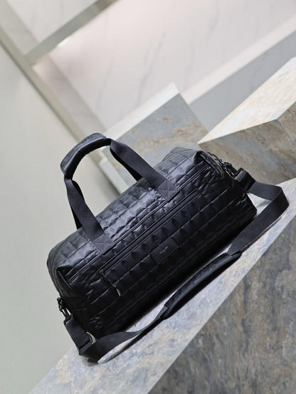 Luxury Elegant Quilted Nylon Travel Bag
