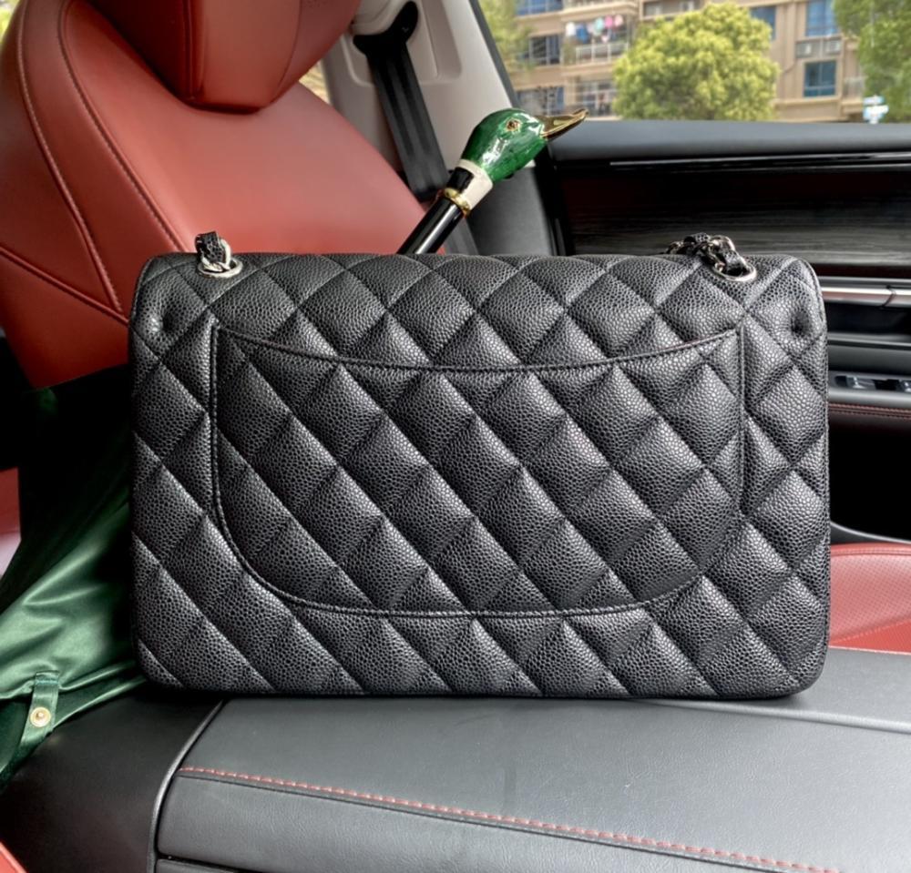 Gold Top Handle Bag