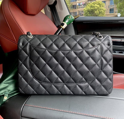 Gold Top Handle Bag