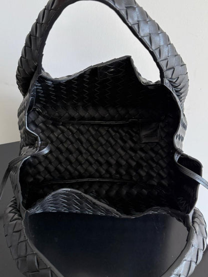 Leather Top Handle Bag