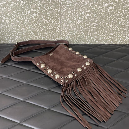 Alma Studded Leather Shoulder Bag