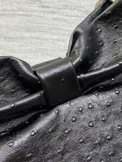 Lambskin Top Handle Bag