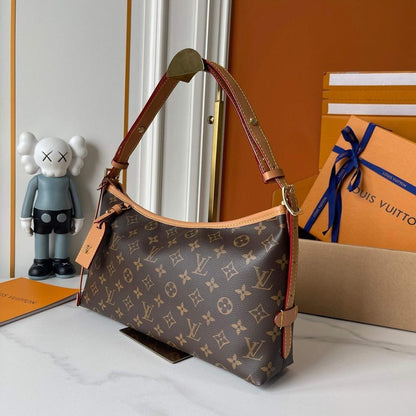 Stylish Refined Monogram Calfskin Crossbody Bag