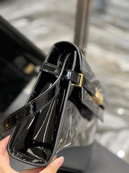 Alma Brown Leather Crossbody Bag