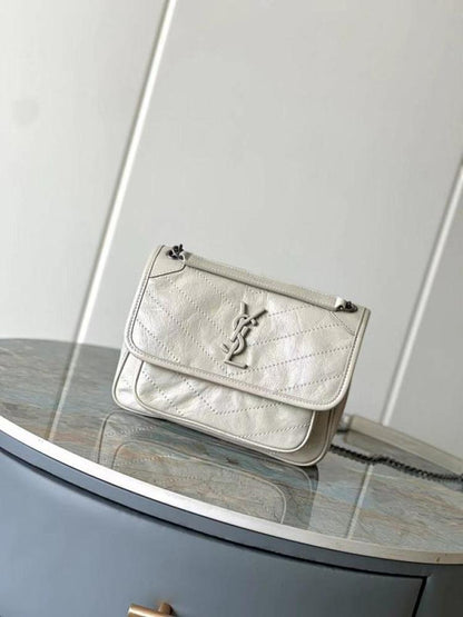 Leather Top Handle Bag
