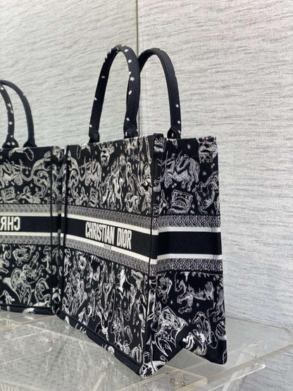 Embroidered Tote Bag