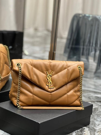 Modern Quilted Lambskin Top Handle Bag