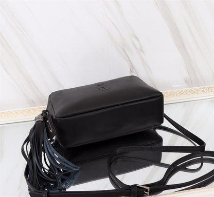 Italian-Inspired Luxury Calfskin Crossbody Bag