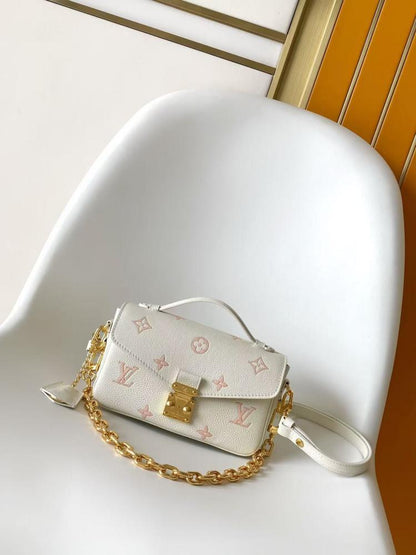 Leather Top Handle Bag