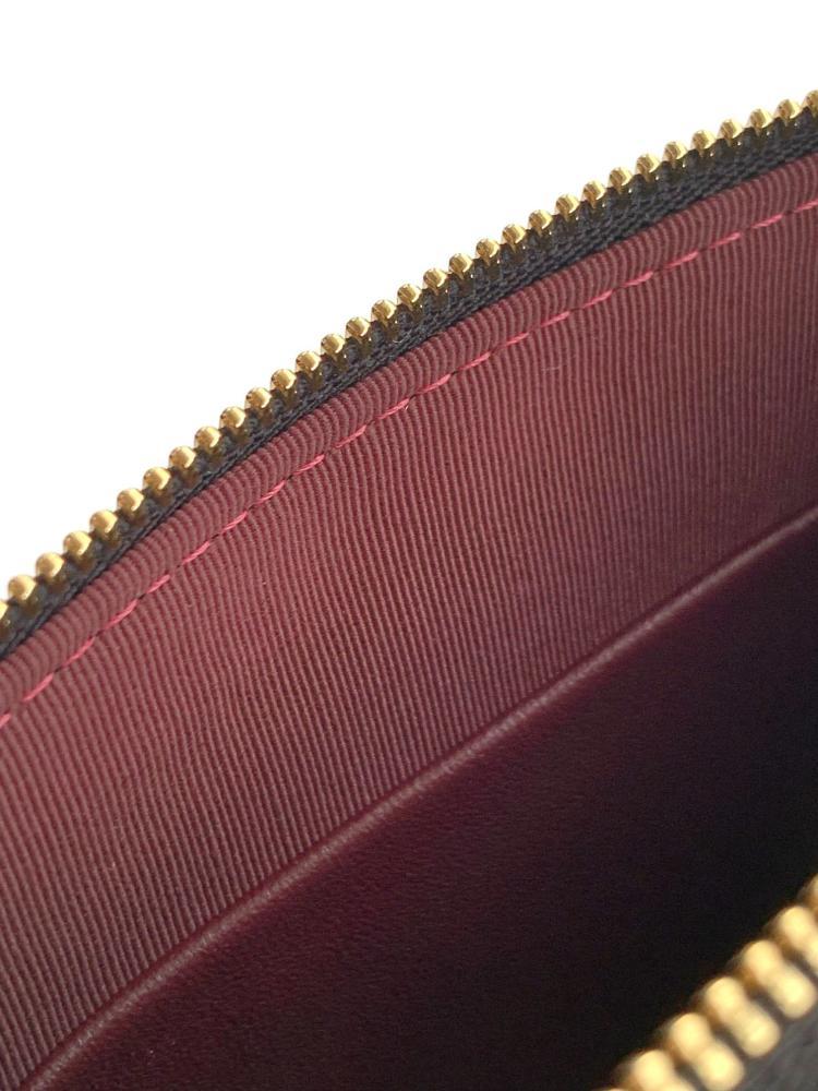 Silver Lambskin Wallet