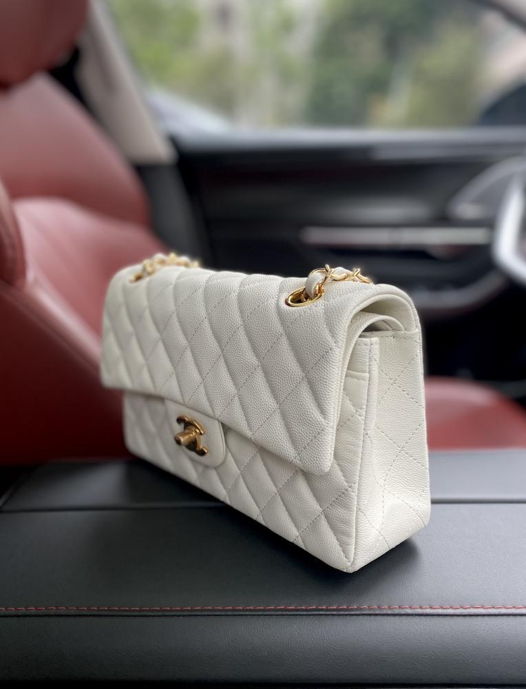 Classic Leather Top Handle Bag