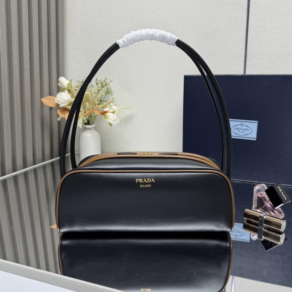 Quilted Lambskin Top Handle Bag