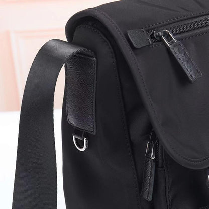 Stylish Refined Leather Crossbody Bag