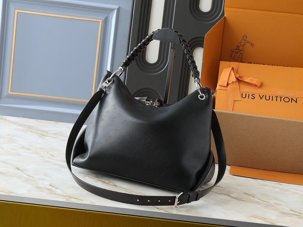 Luxury Premium Woven Calfskin Hobo Bag