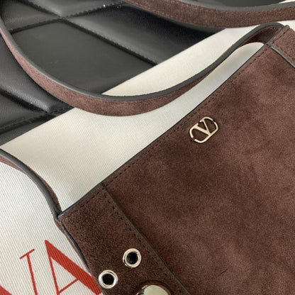 Alma Studded Leather Shoulder Bag