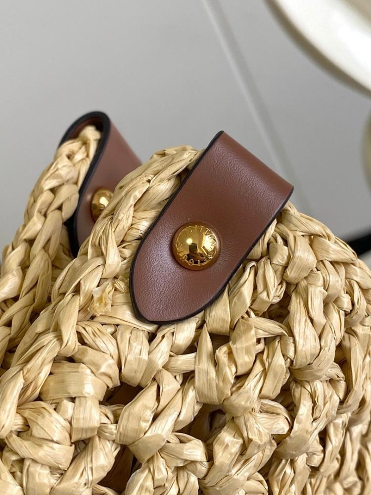 Modern Refined Woven Leather Top Handle Bag