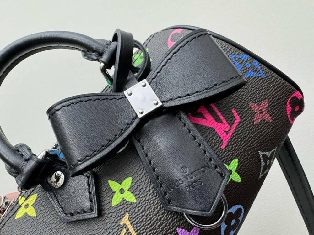 Modern Luxury Printed Leather Top Handle Bag