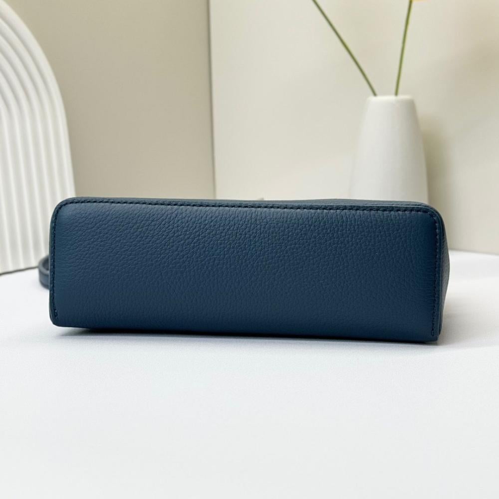 Italian-Inspired Luxury Calfskin Shoulder Bag