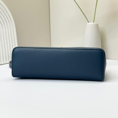 Italian-Inspired Luxury Calfskin Shoulder Bag
