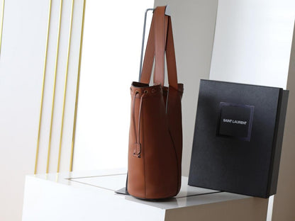 Quilted Leather Hobo Bag