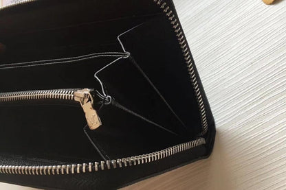 Luxury Refined Gold Monogram Wallet