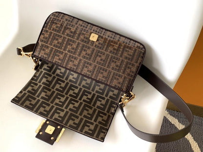 Embroidered Top Handle Bag