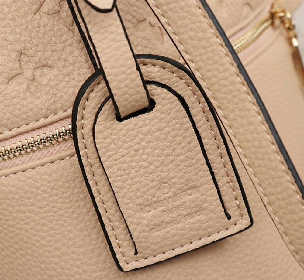 Modern Refined Monogram Top Handle Bag