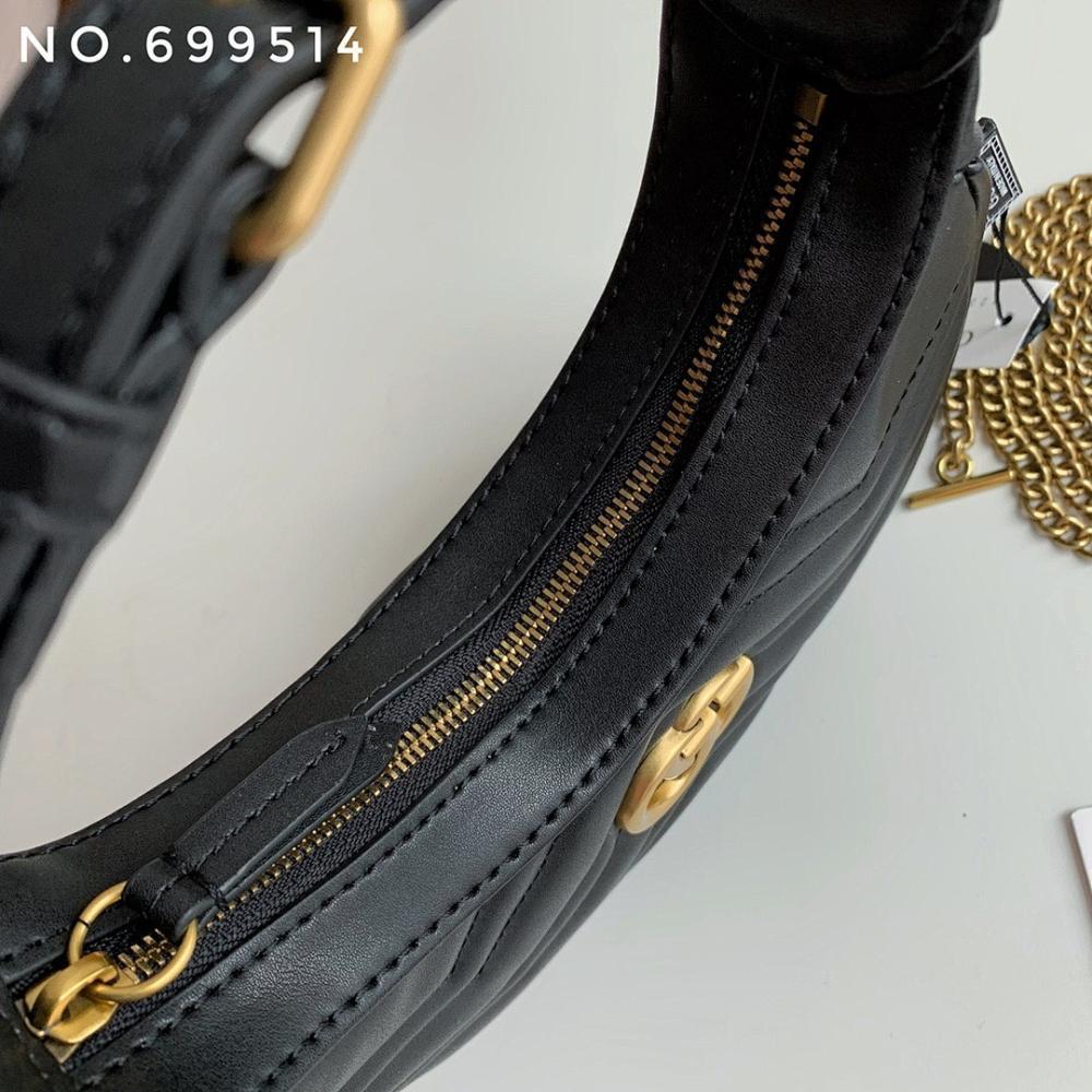 Luxury Refined Leather Shoulder Bag