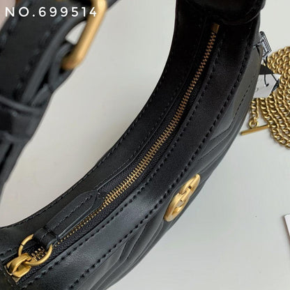 Luxury Refined Leather Shoulder Bag