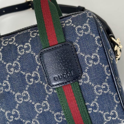 Practical Denim Shoulder Bag