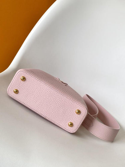 Leather Top Handle Bag