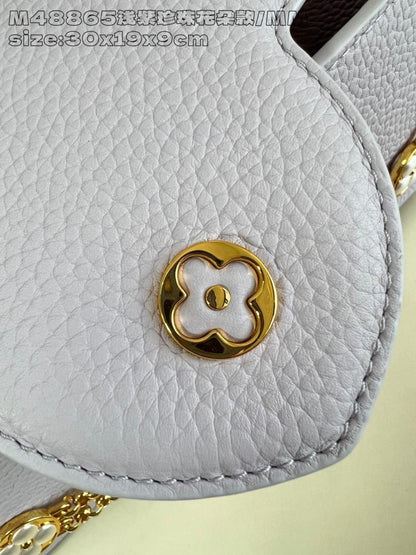 Leather Top Handle Bag
