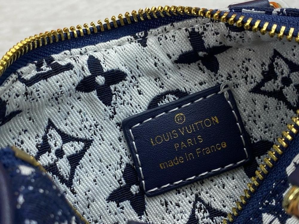 Modern Premium Embroidered Denim Shoulder Bag