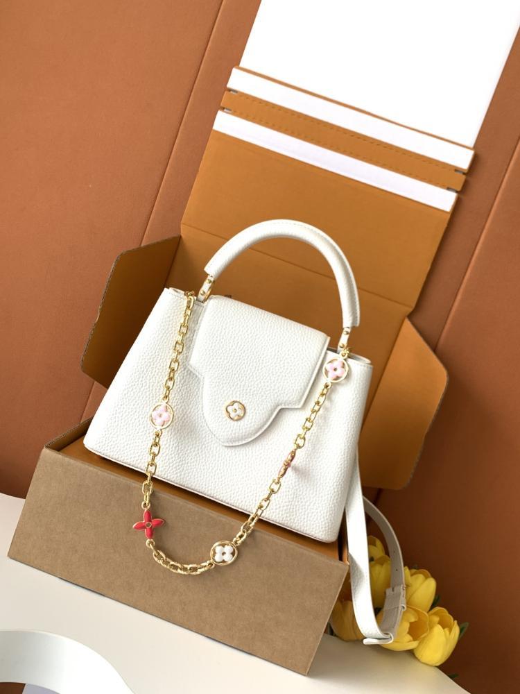 Gold Top Handle Bag