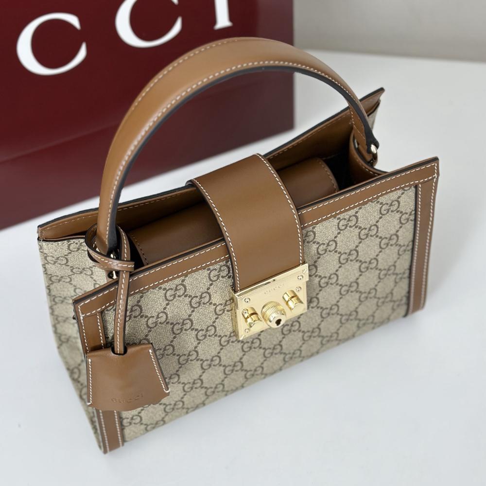 Luxury Leather Top Handle Bag