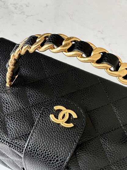 Classic Luxury Top Handle Bag