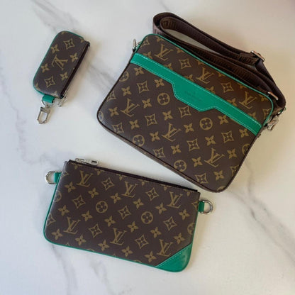 Modern Luxury Monogram Shoulder Bag