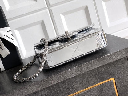 Leather Top Handle Bag