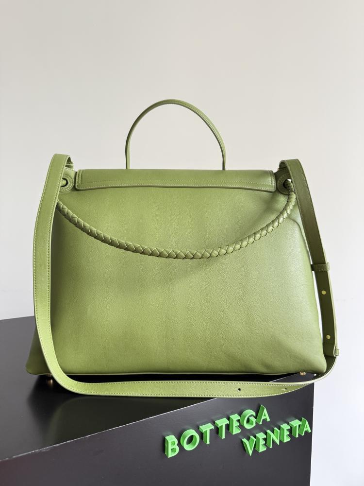Leather Top Handle Bag