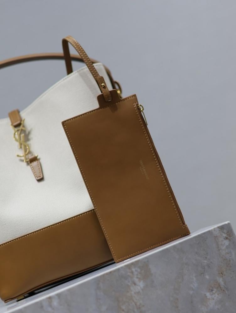 Modern Italian-Inspired Leather Top Handle Bag