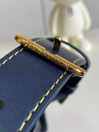 Modern Premium Monogram Leather Shoulder Bag