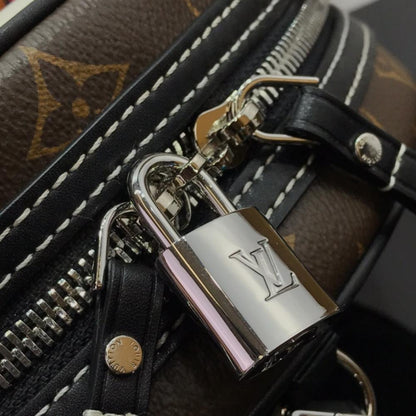 Leather Top Handle Bag